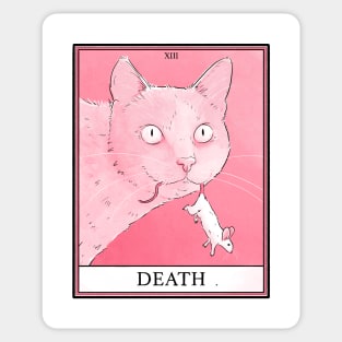 Death Cat Tarot Sticker